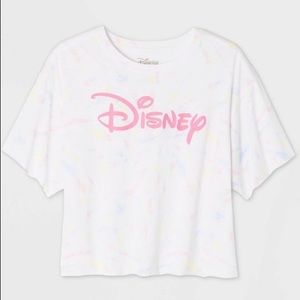 Disney Tye Dye Crop T-shirt